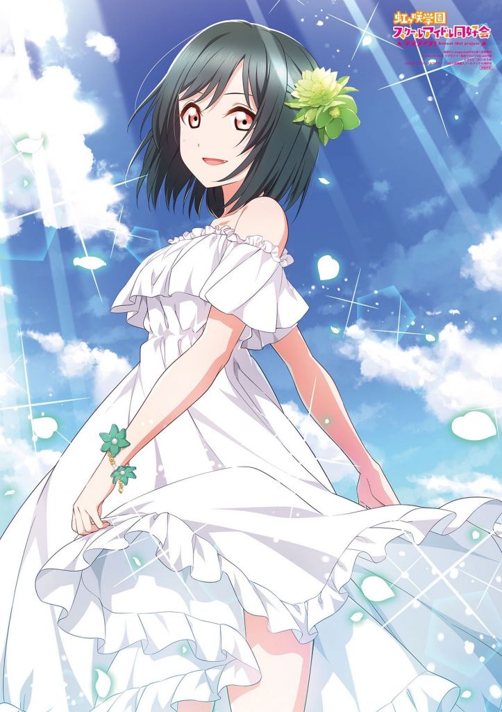 一个月一张的虹咲全员白衣图1130更新三船栞子