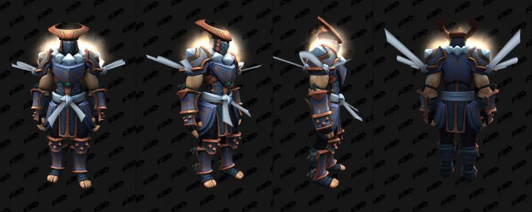 ptr92武僧套装的6种配色