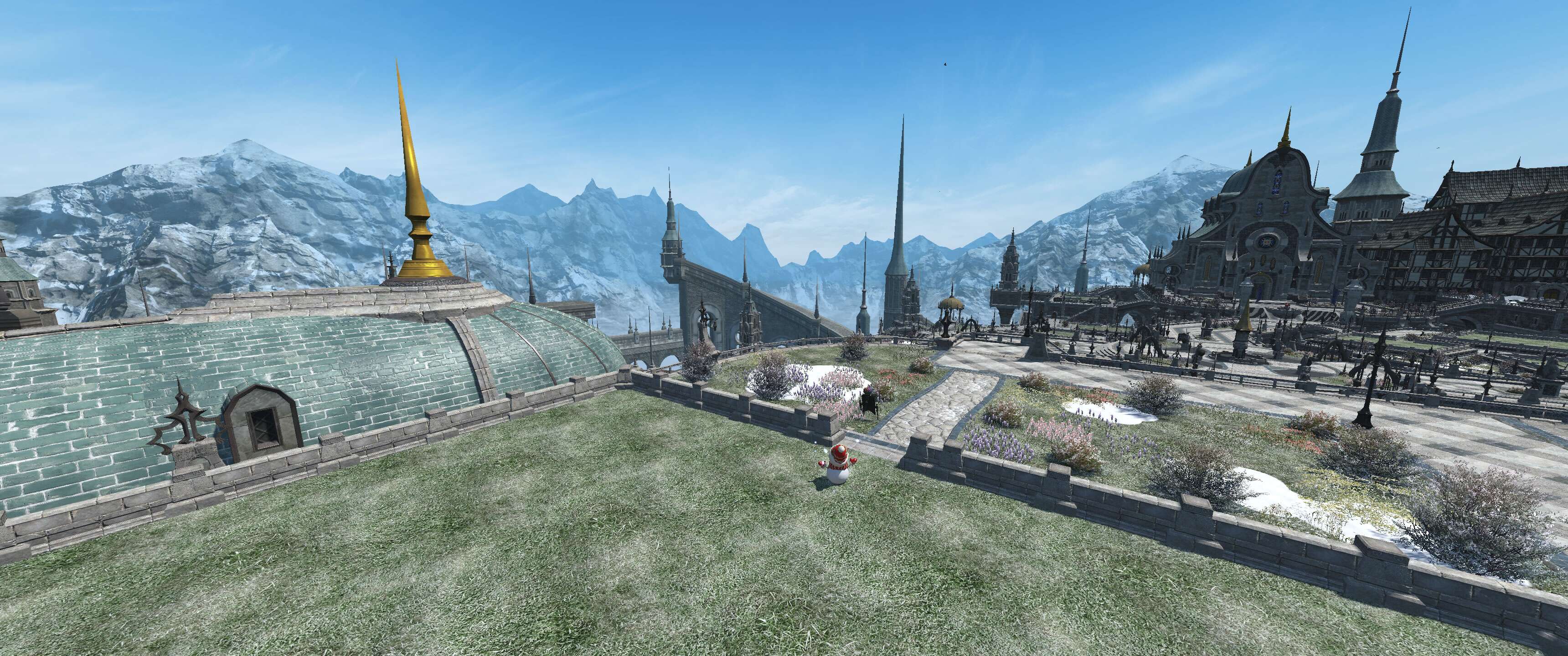 [氵一贴] 初探伊修加德住宅区天穹苑——这里竟然有两块一等l地皮?