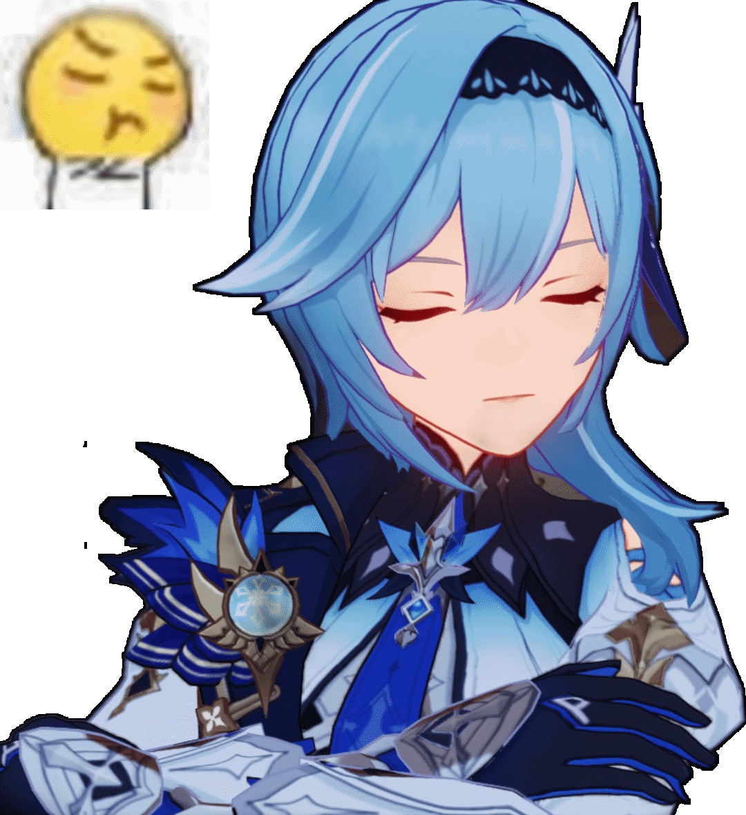 [闲聊杂谈]优菈这表情其实就是嚼屎黄豆嘛