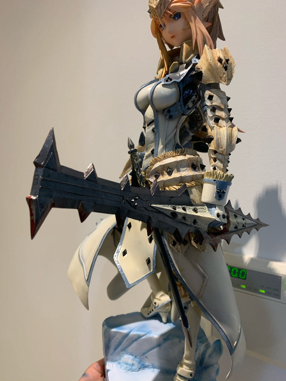 手办gk怪物猎人冰牙龙x套装