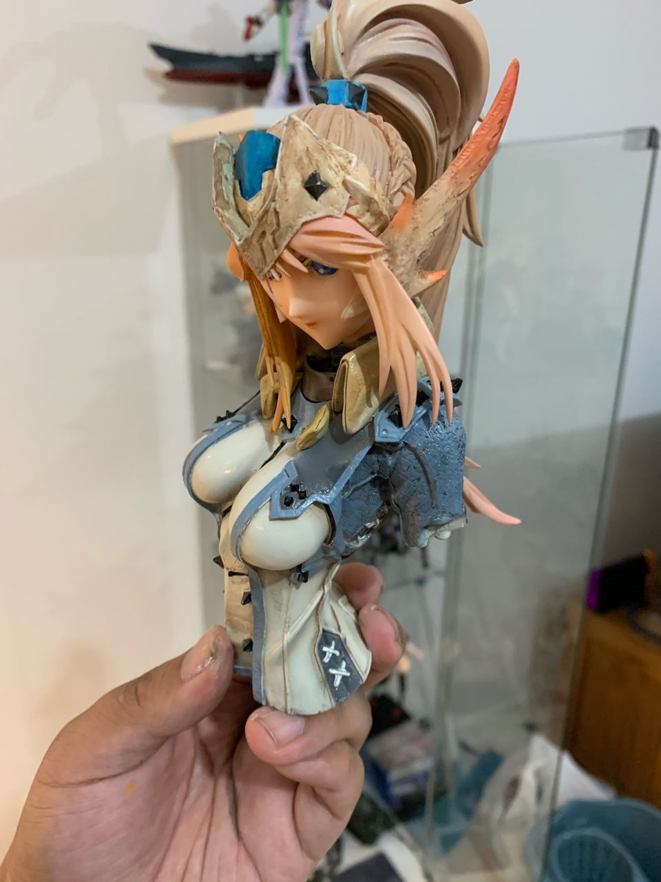 手办gk怪物猎人冰牙龙x套装