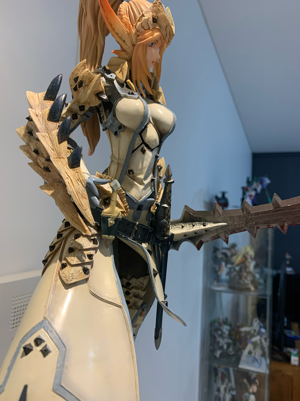 手办gk怪物猎人冰牙龙x套装