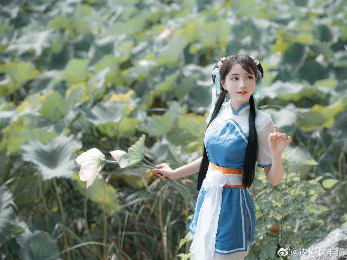 官方点赞国内cos仙剑赵灵儿