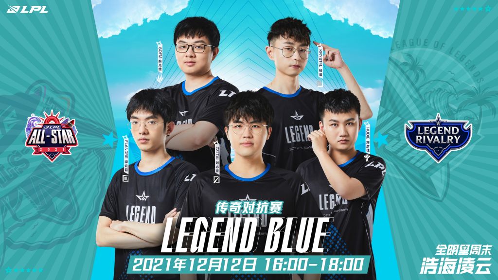 联盟赛事2021lpl全明星周末战队海报及峡谷工具人模式英雄投票结果