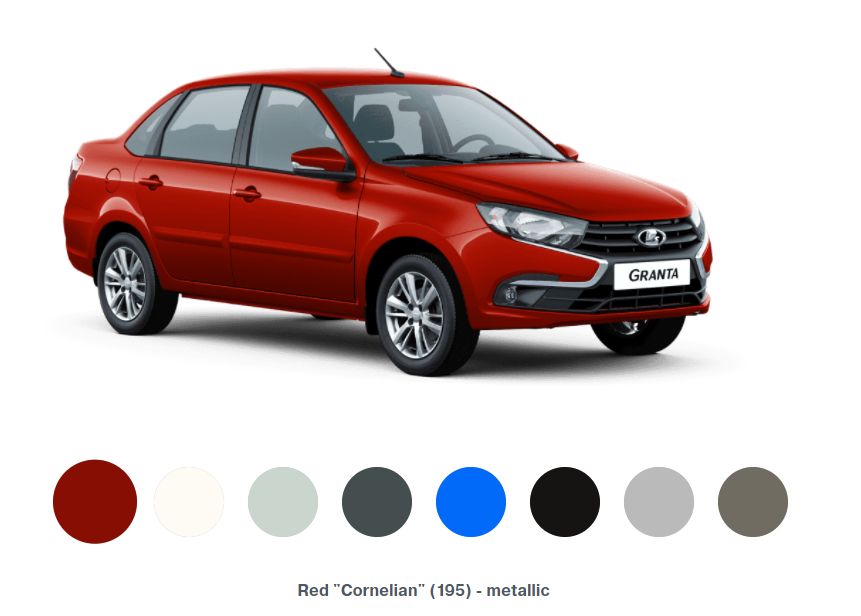 俄罗斯销量第一拉达granta