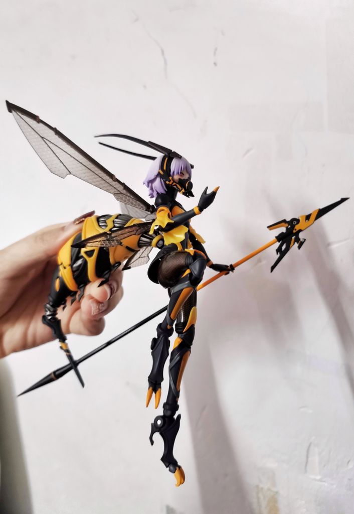 可动成品蜗之壳黄蜂娘嗡酱