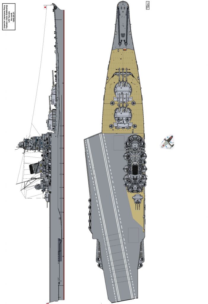 h45级超级战列舰图纸图片