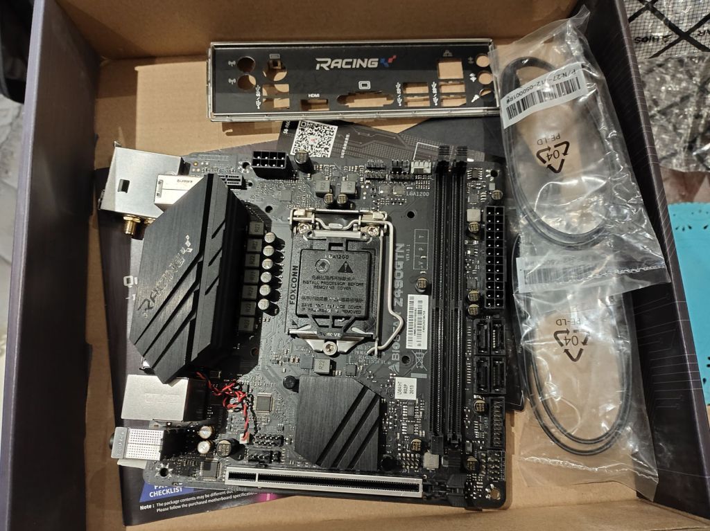 出块映泰z490gtn itx主板