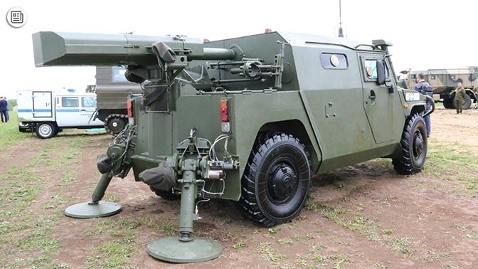 俄罗斯汉兰达120毫米迫击炮车