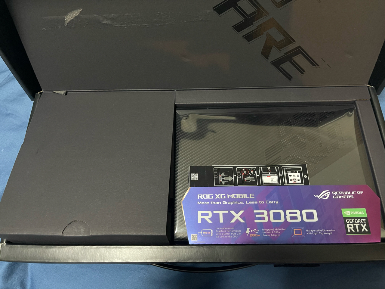 [电脑整机]随缘出一套幻13 3080显卡坞