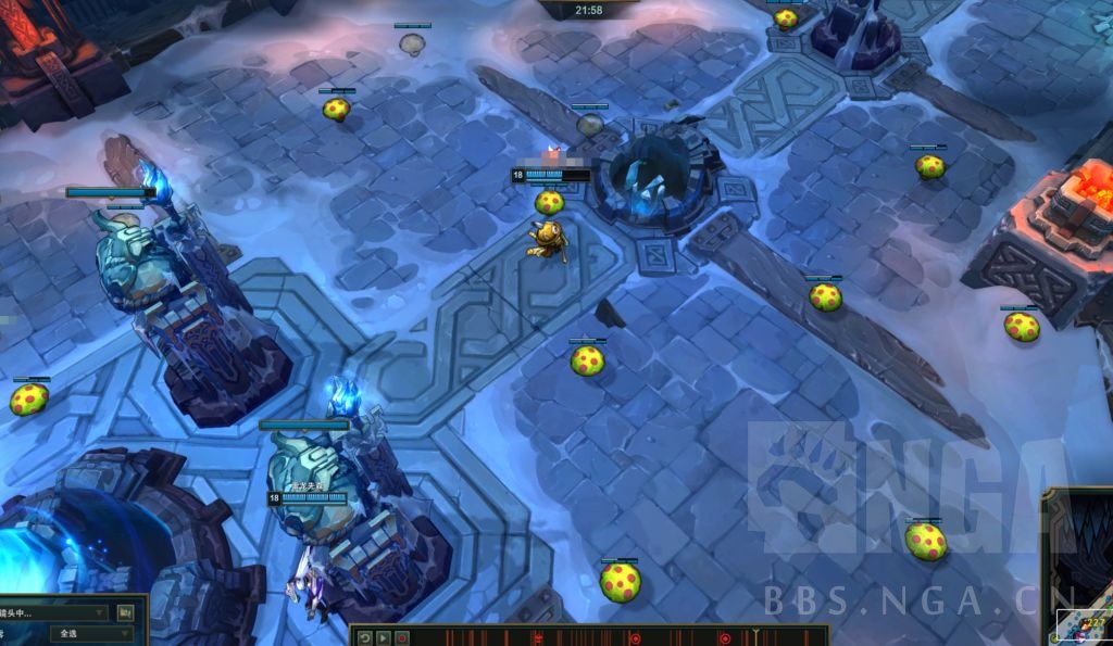 大乱斗为什么有的提莫可以把蘑菇下的满地图都是这是卡了什么bug吗