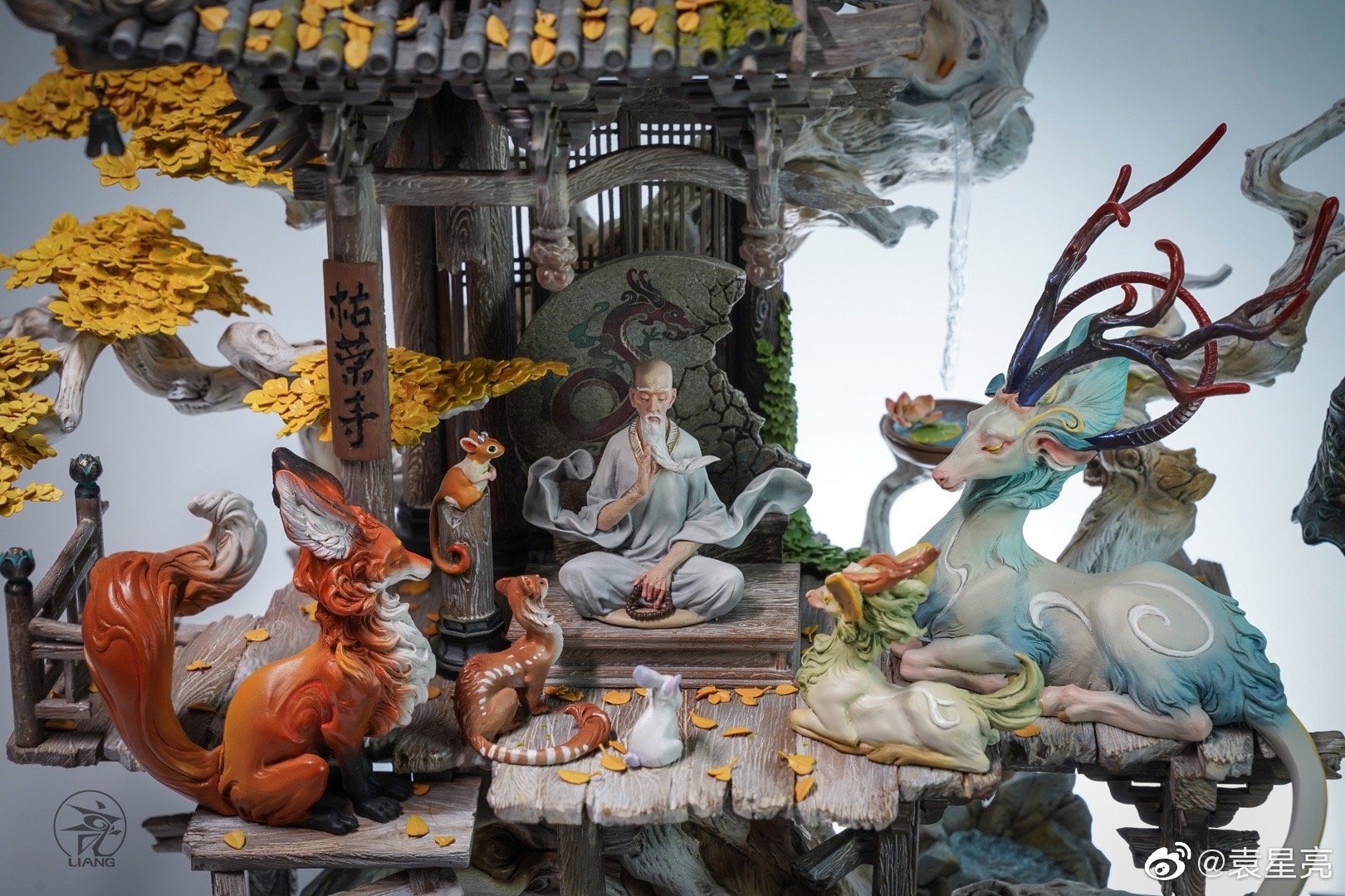 新闻资讯袁星亮原创国风gk作品枯荣寺逸彩版预售开启4600rmb