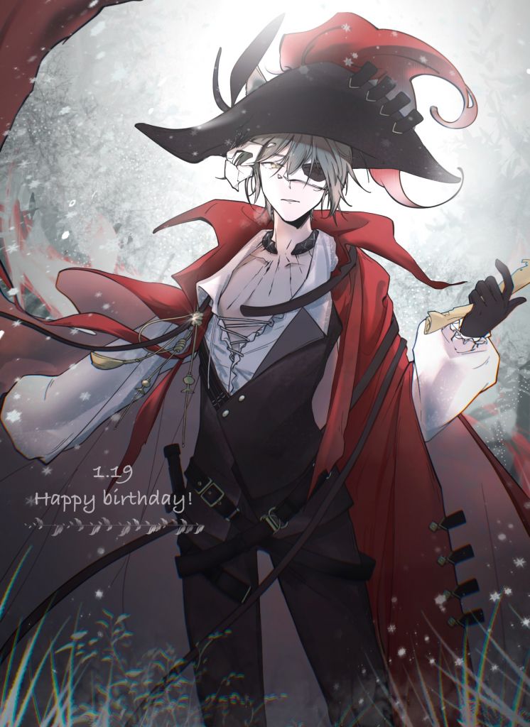 同人绘画傀影生日快乐