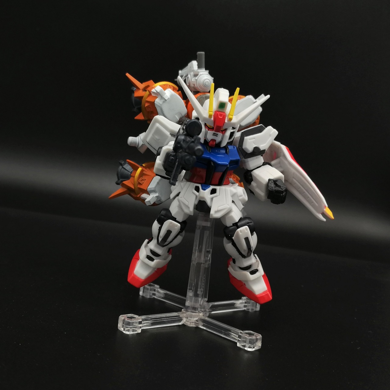 扭蛋食玩mse炮筒型强袭高达