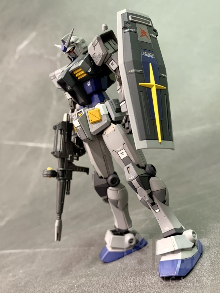 [拼装] 第一次喷涂作品-hg 元祖高达 超越全球