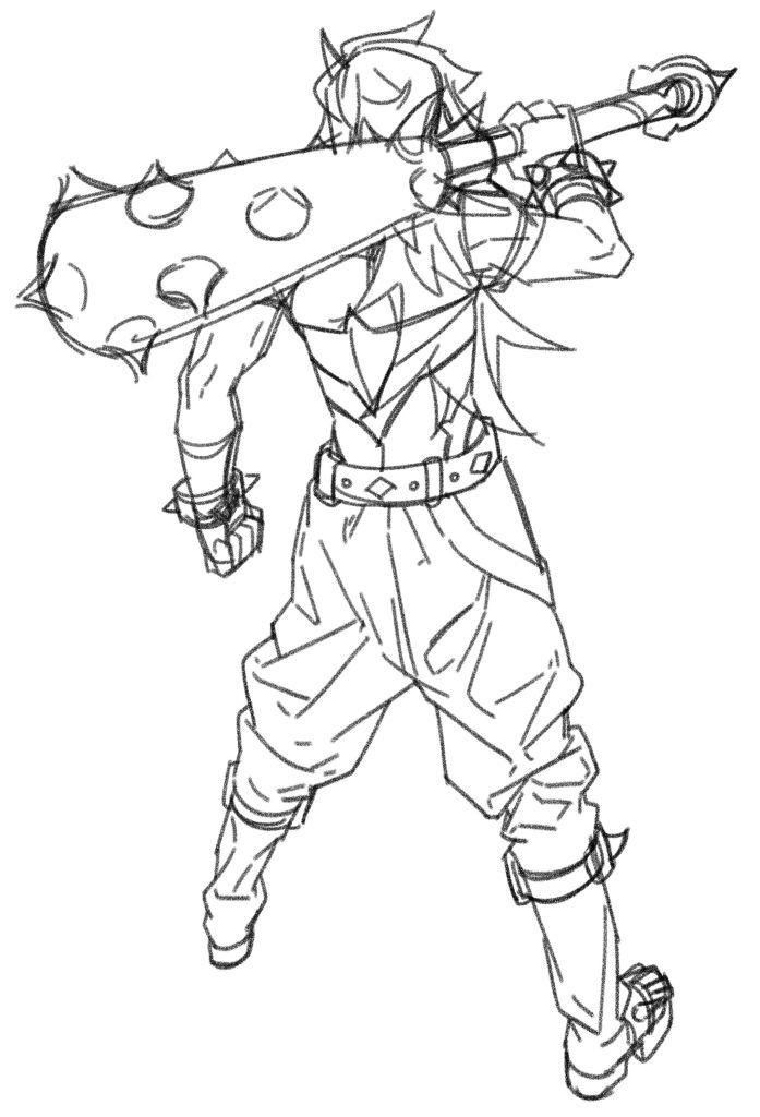 同人创作画了稻妻街溜子