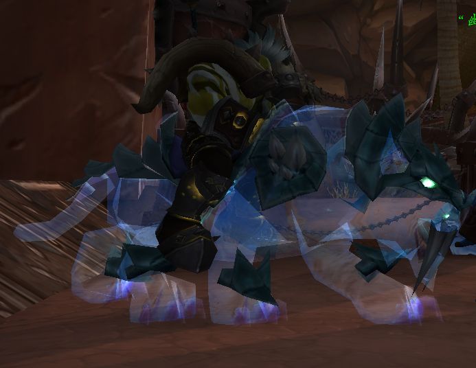 正式服和怀旧服幽灵虎对比