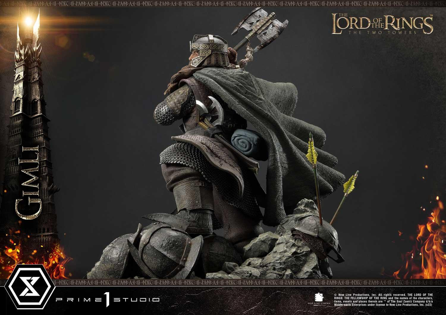 新闻资讯prime1studio指环王双塔奇兵吉姆利gimli14雕像预售开启999