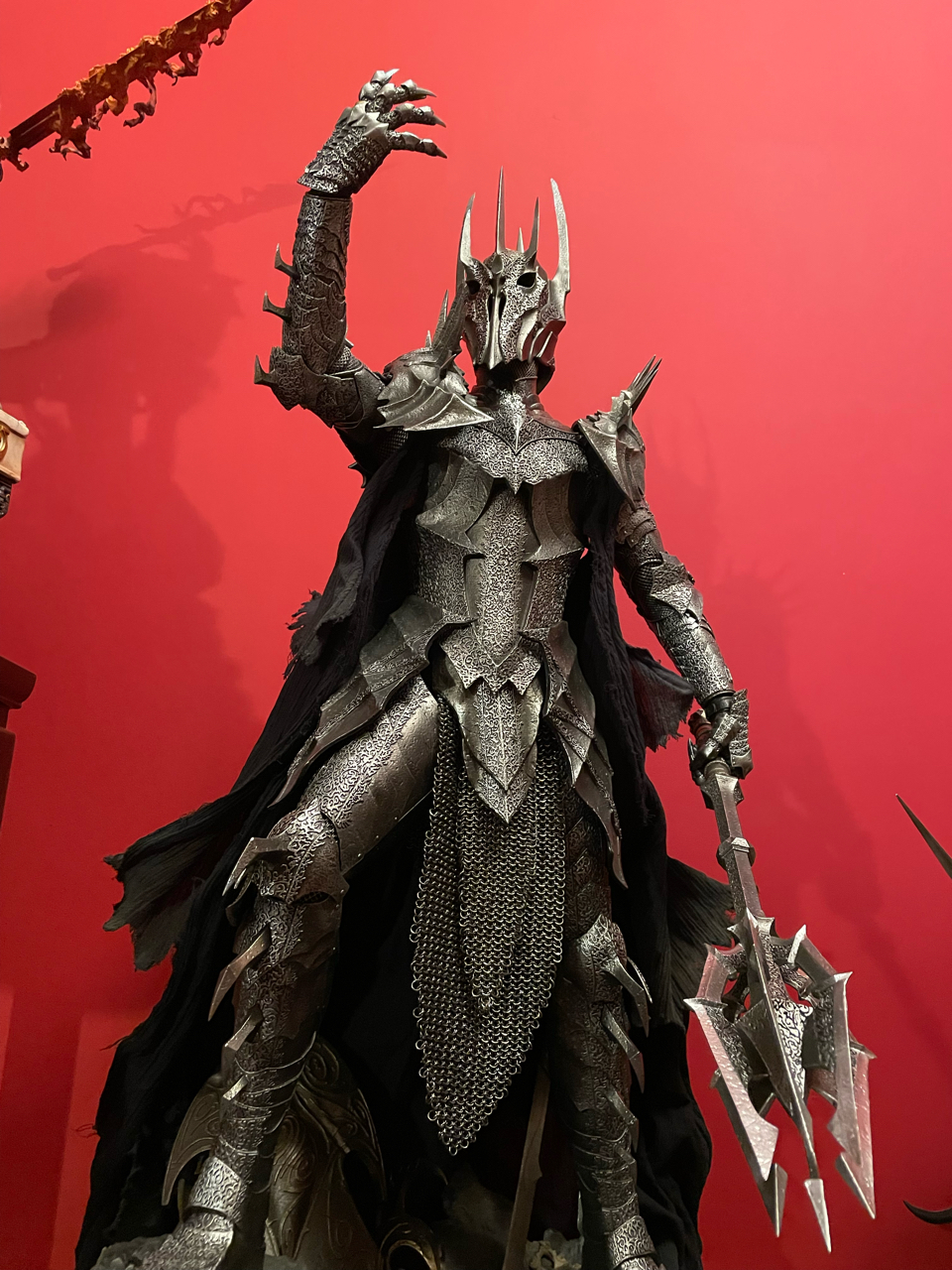 雕像开箱p1s指环王索伦