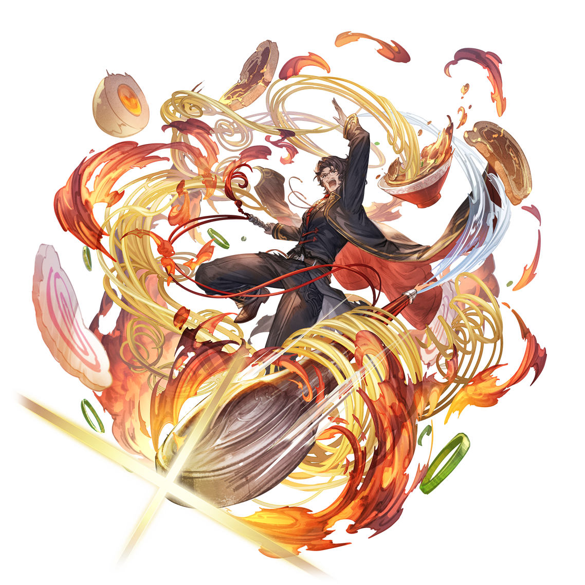 闲聊杂谈火龙莉露露拉面哥立绘大图