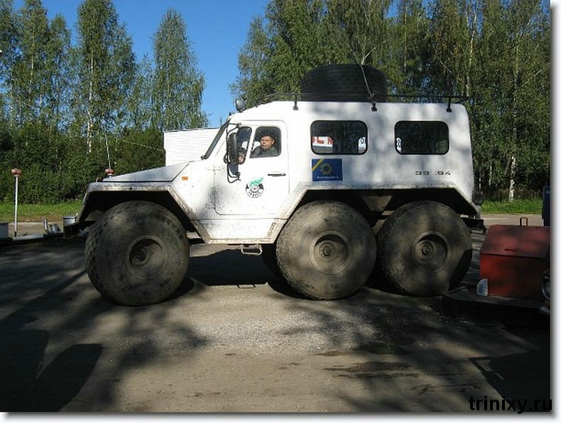 俄国trekol392946x6全地形车