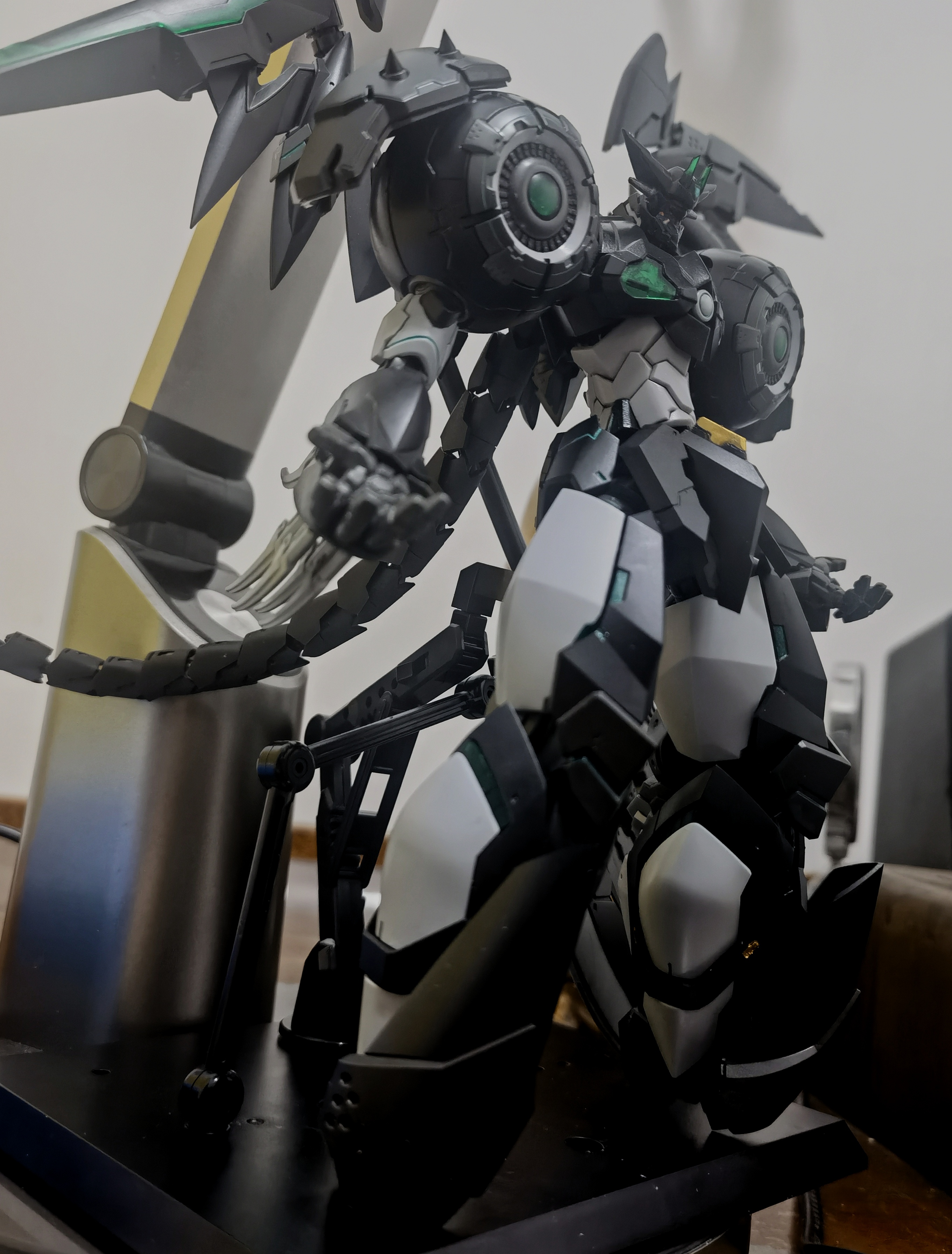 拼装mjh这黑盖塔难拼是难拼但是真的帅啊