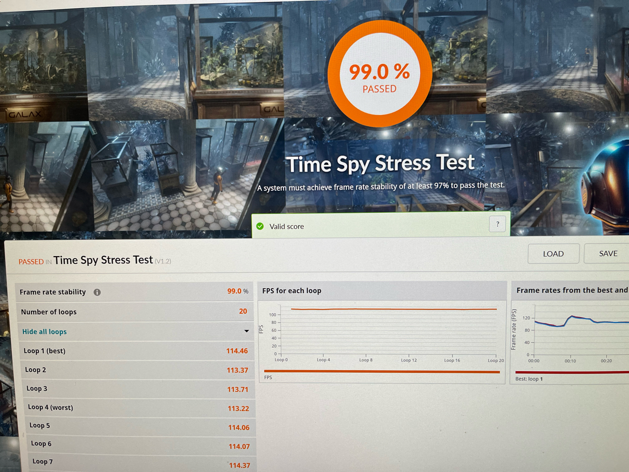 timespy压力测试99