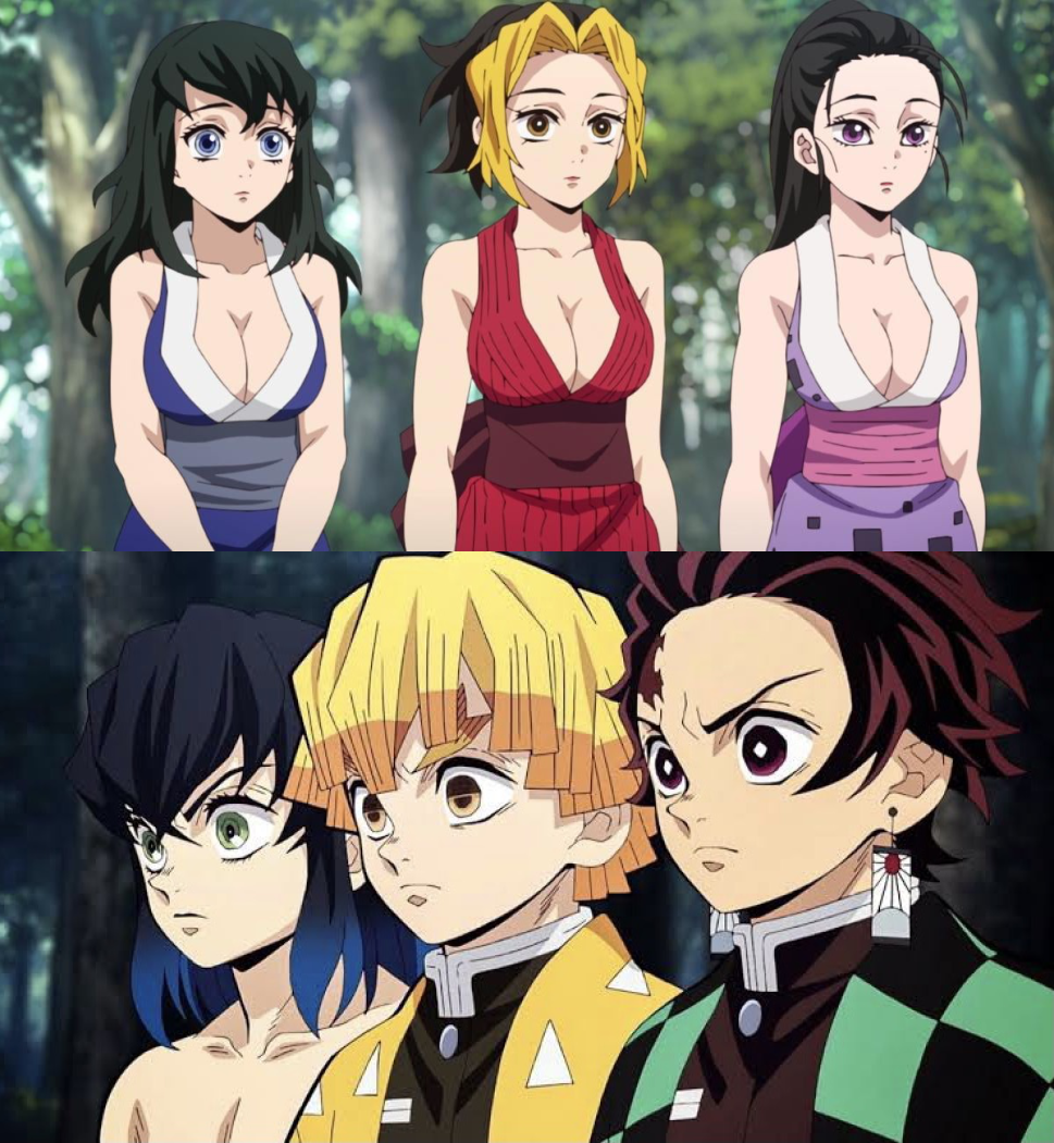 福利鬼灭看到这三个女忍者的图回不去了