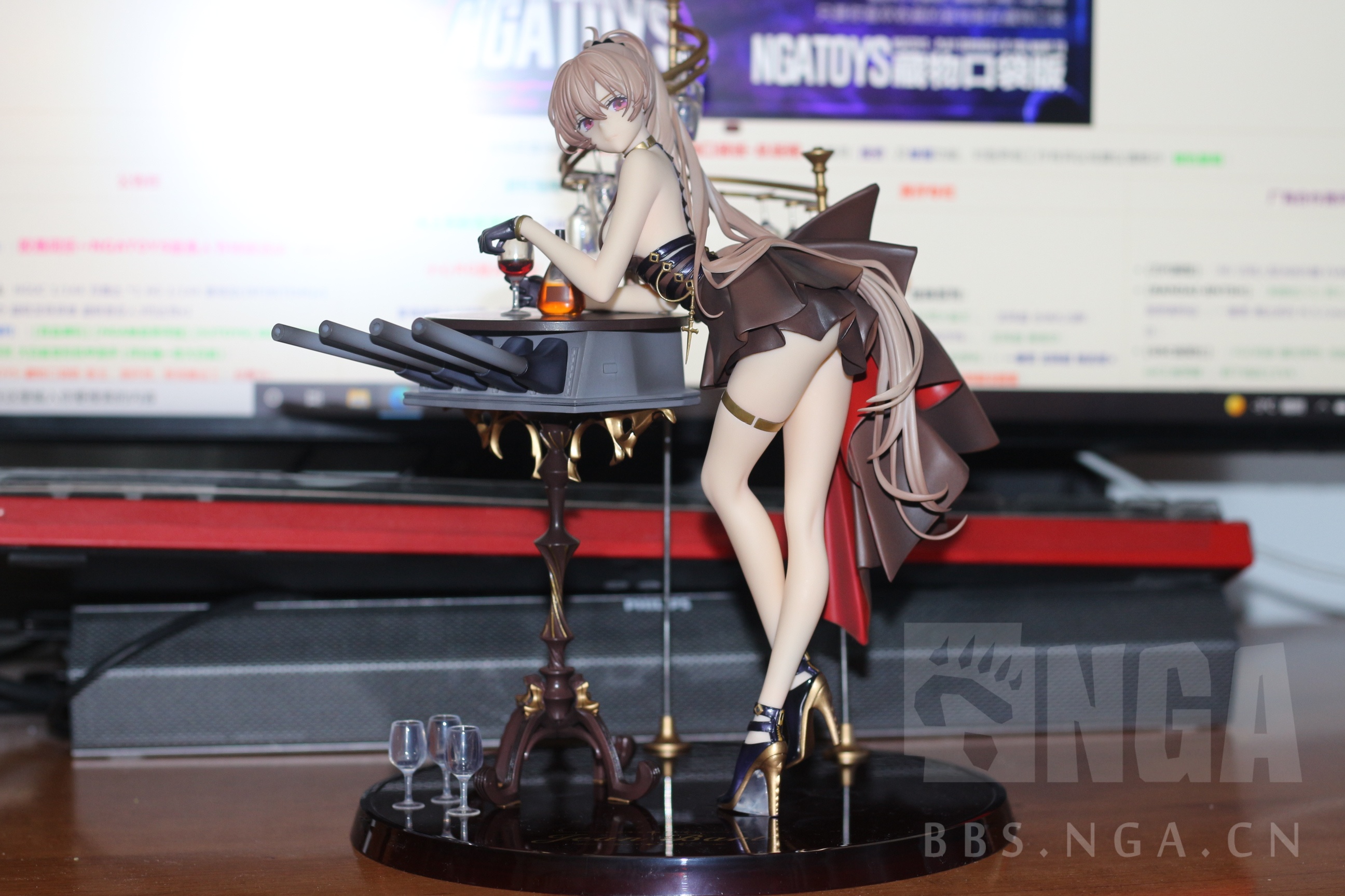 手办wingsinc碧蓝航线让巴尔礼服ver到货水