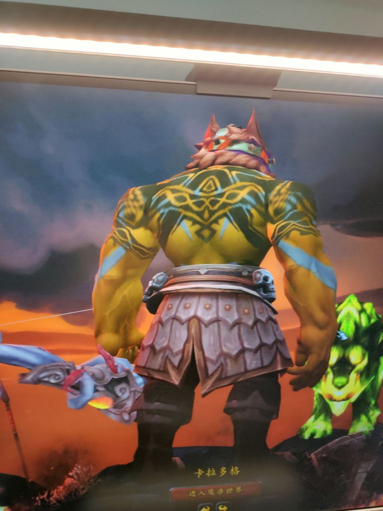 谁说兽人猎幻化不好看的