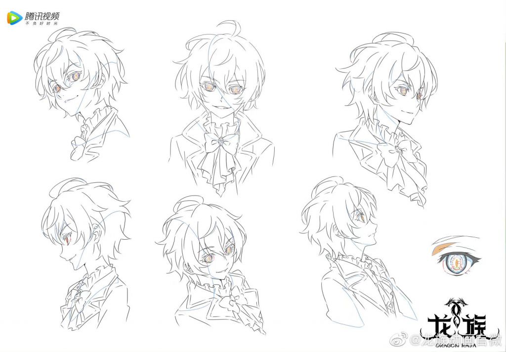 龙族动画人设图公开更新至凯撒