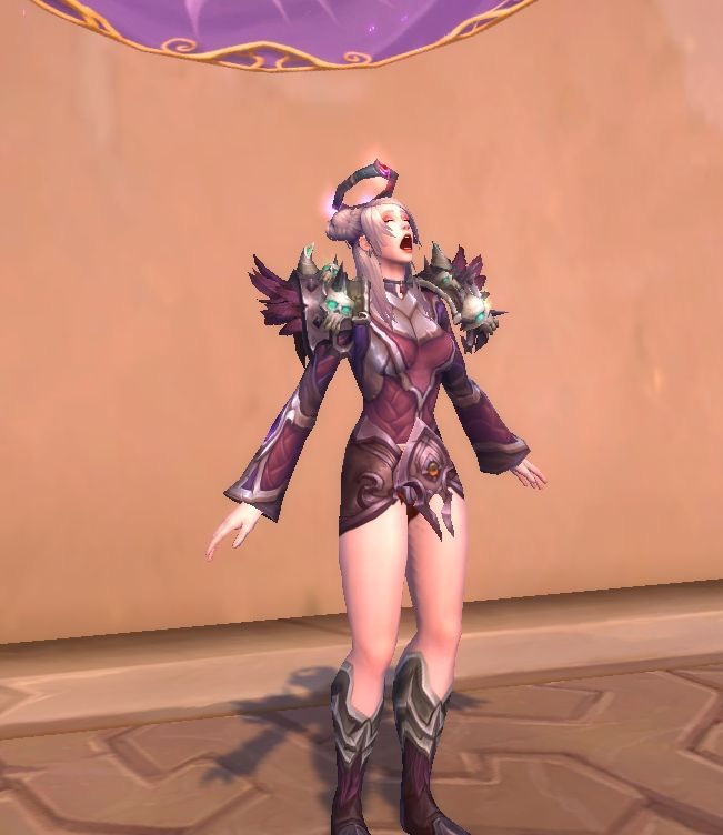 求一套人类女布甲的幻化调料包大腿着实细了