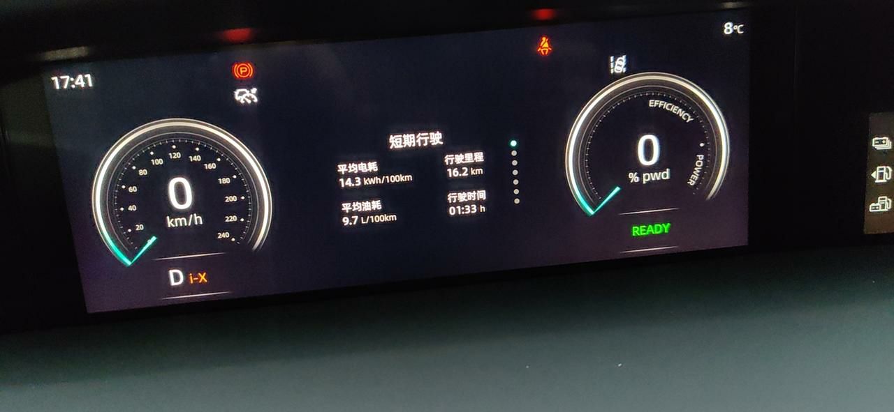 长安unikidd混动馈电油耗97