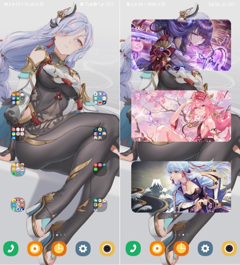 [闲聊杂谈] 周末了,又可以用原神社死壁纸了 nga玩家社区