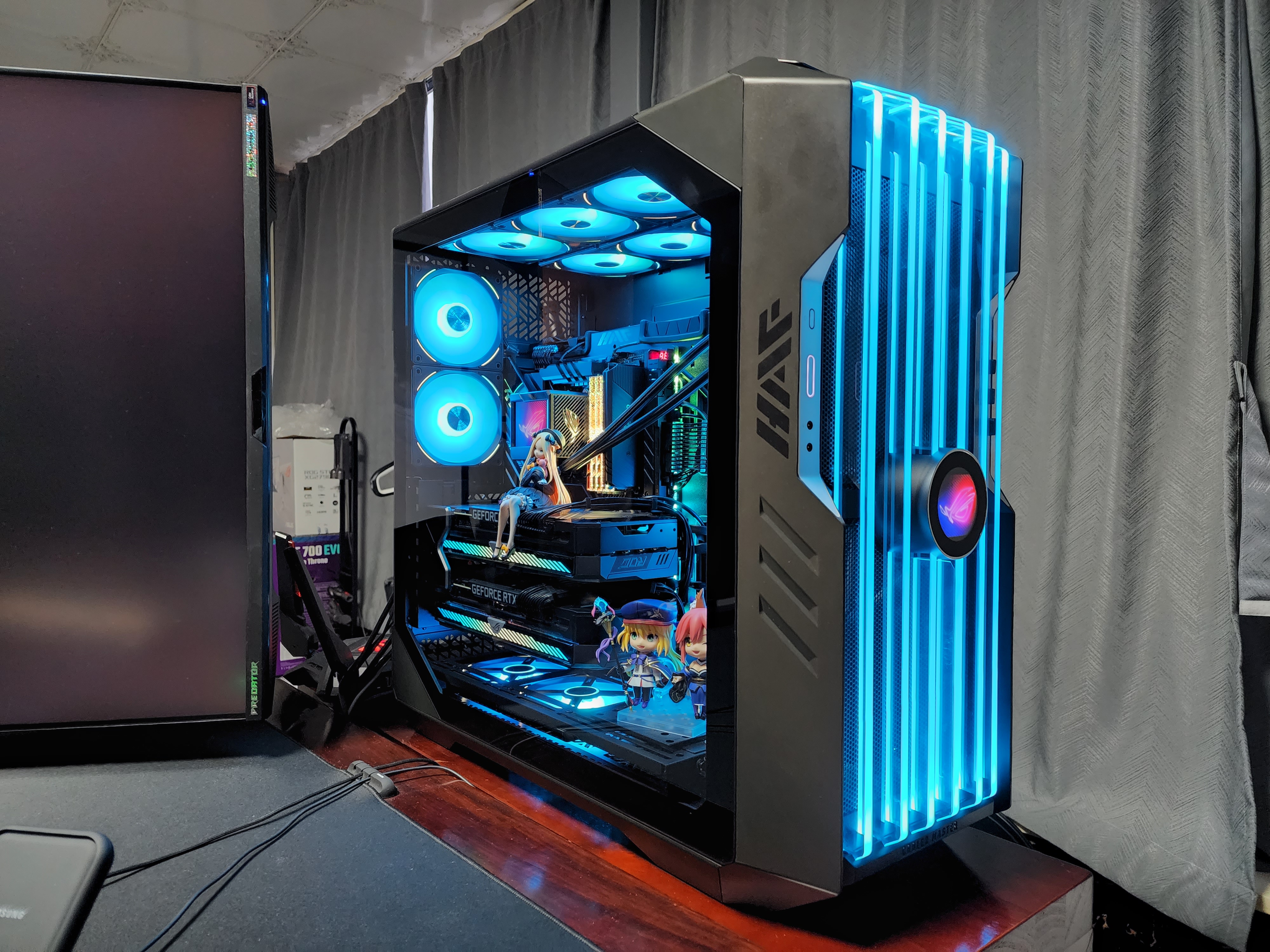 往机箱里塞了13把rgb风扇什么叫rgbyes呀