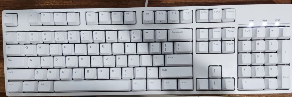 108和104键盘键位图图片
