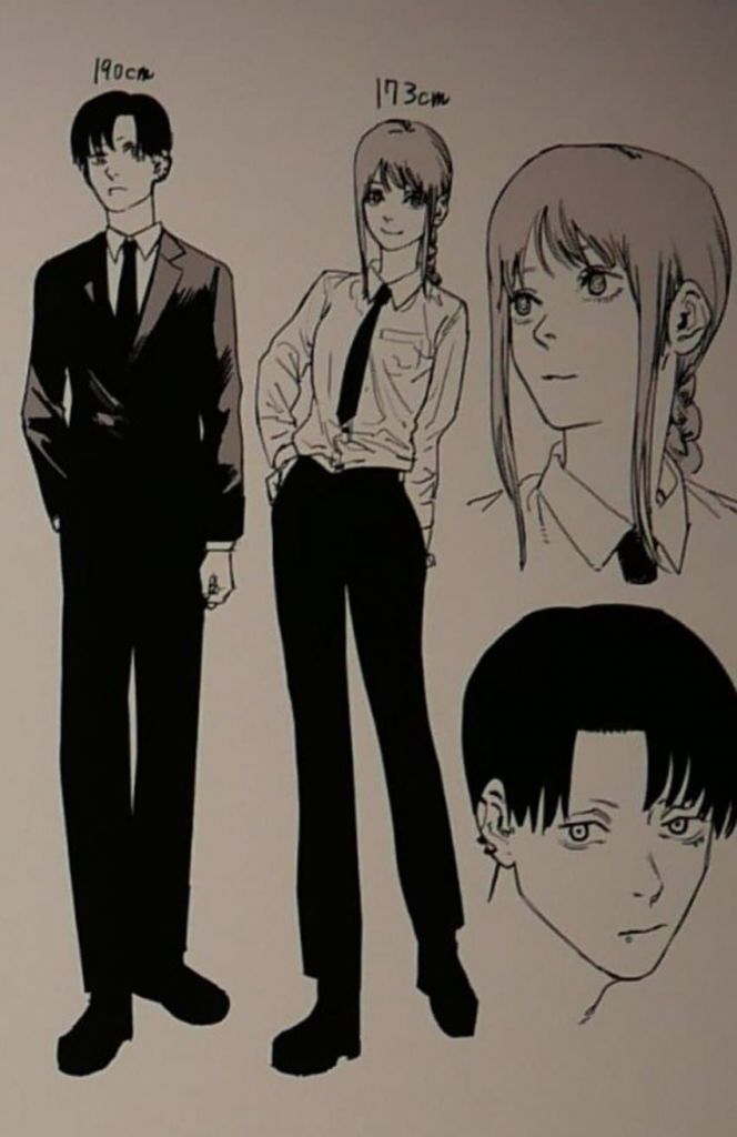 电锯人部分初期设定公开了