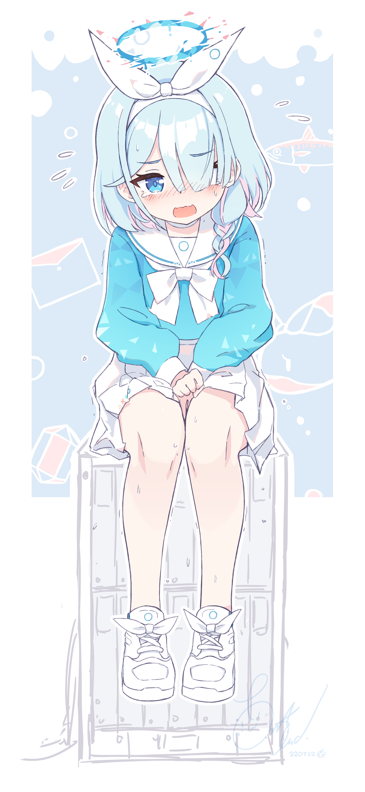 同人创作画了不知道在做什么的阿罗娜