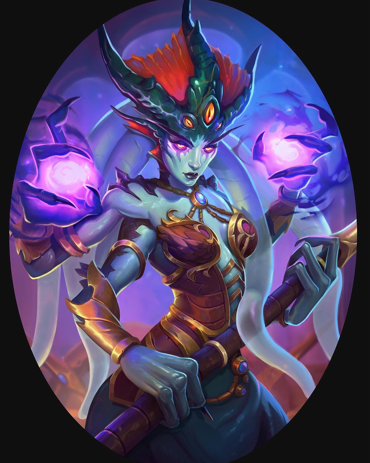 破事水艾萨拉女王原画