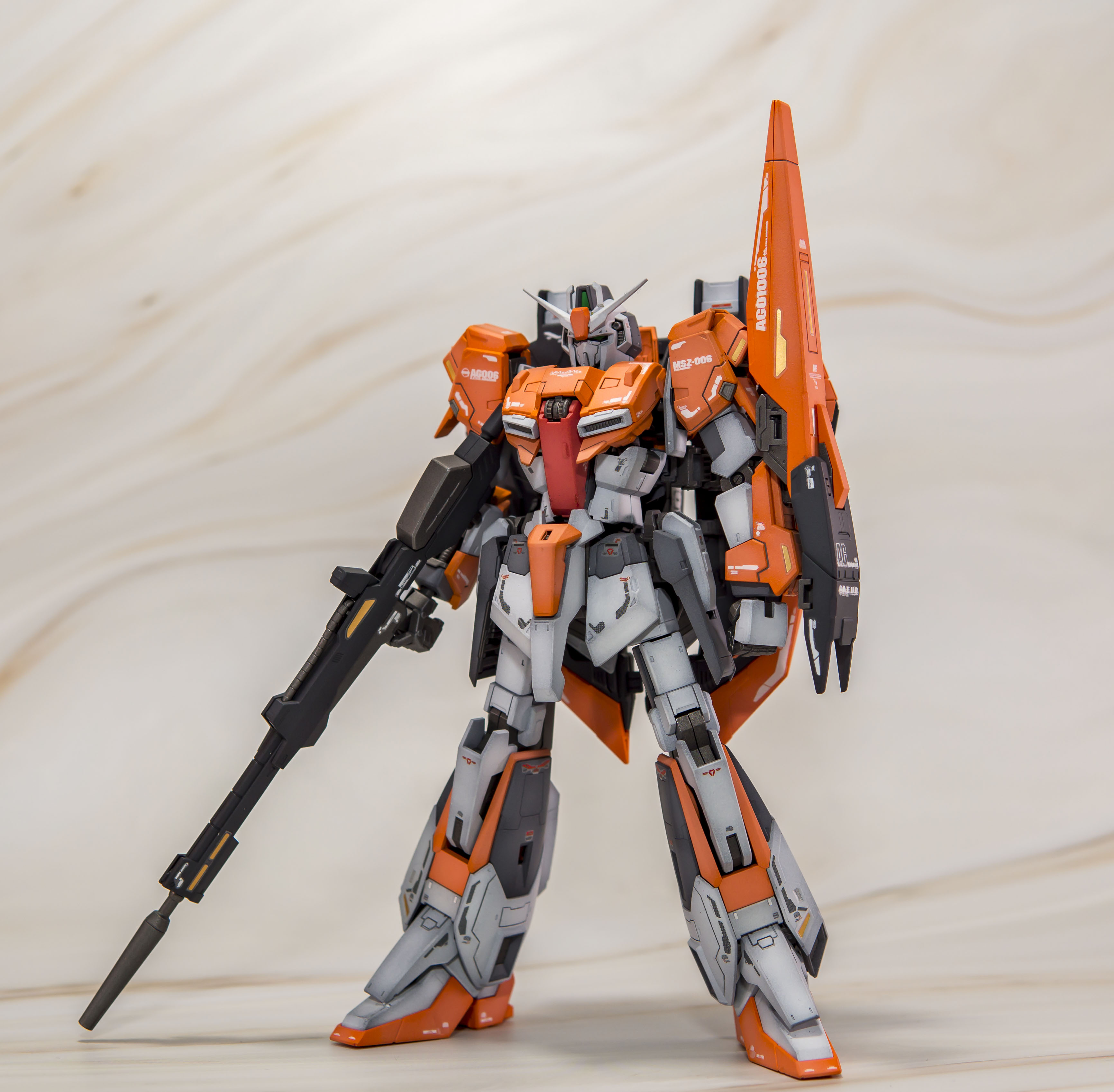 [技术交流] [拼装] rg zeta高达 完成 nga玩家社区