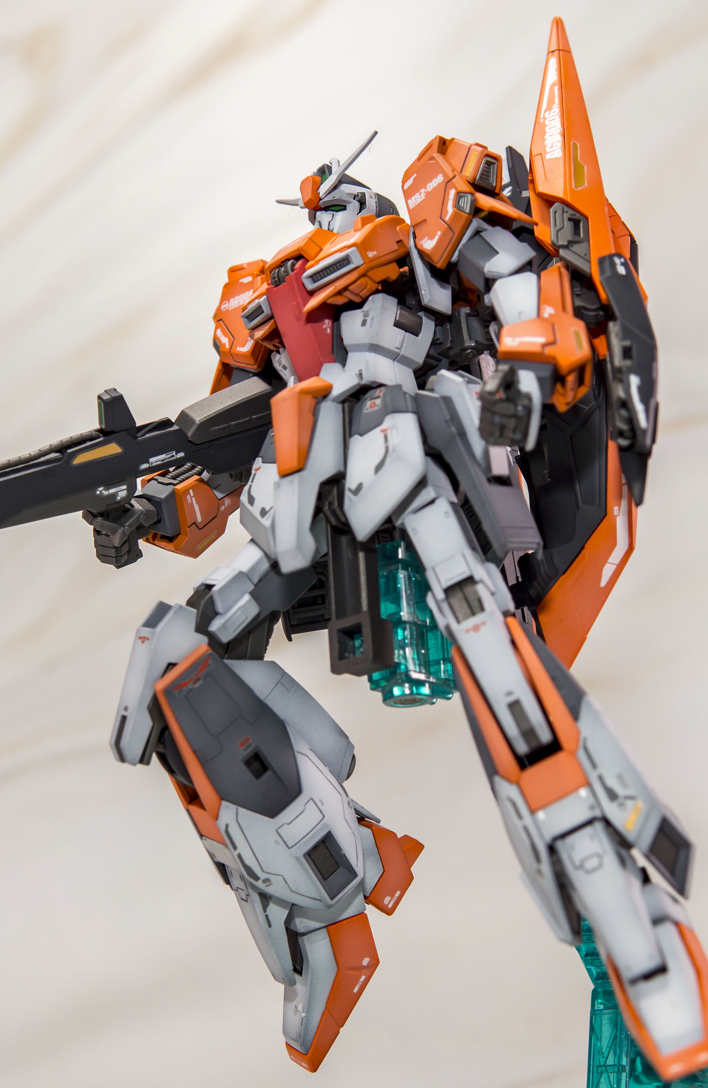 [技术交流] [拼装] rg zeta高达 完成 nga玩家社区