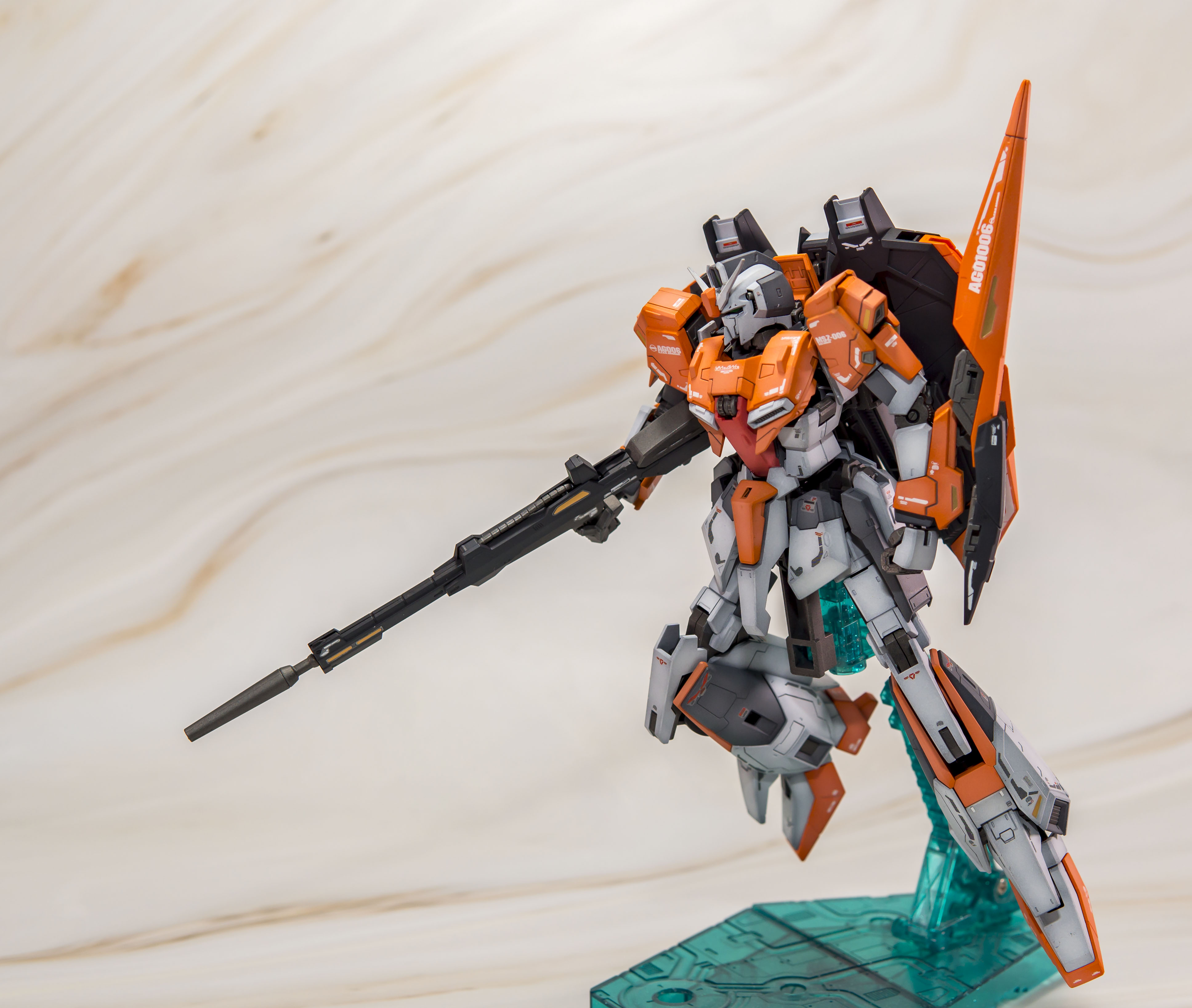 [技术交流] [拼装] rg zeta高达 完成 nga玩家社区