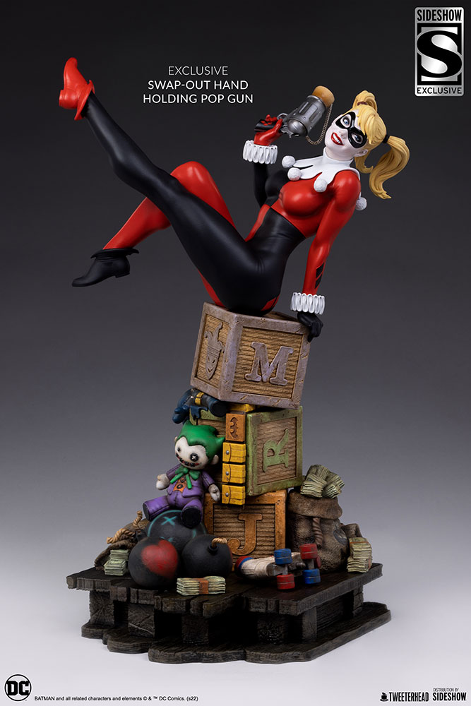 新闻资讯sideshowxtweeterheaddccomics小丑女harleyquinn146双比例