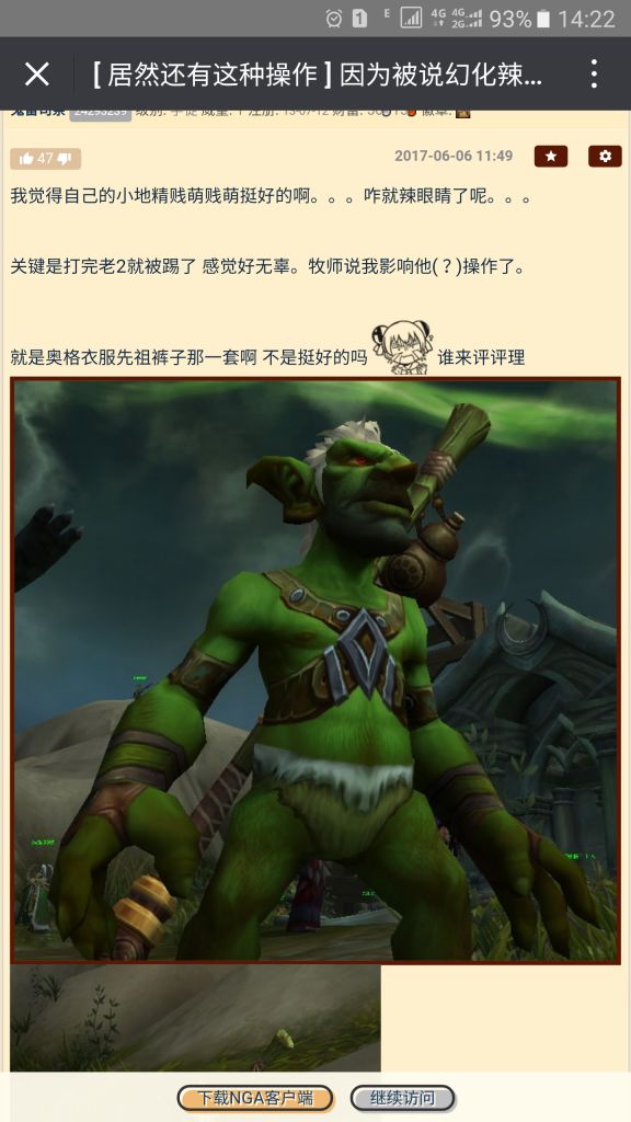我地精dk这身幻化如何