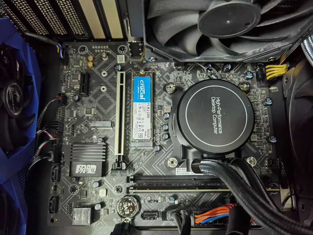 求助七彩虹b560主板第二块m2不识别的问题