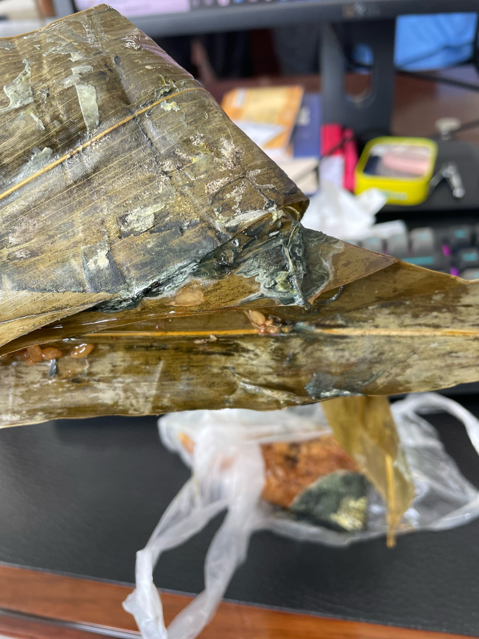 京东自营买的粽子发霉了咋整