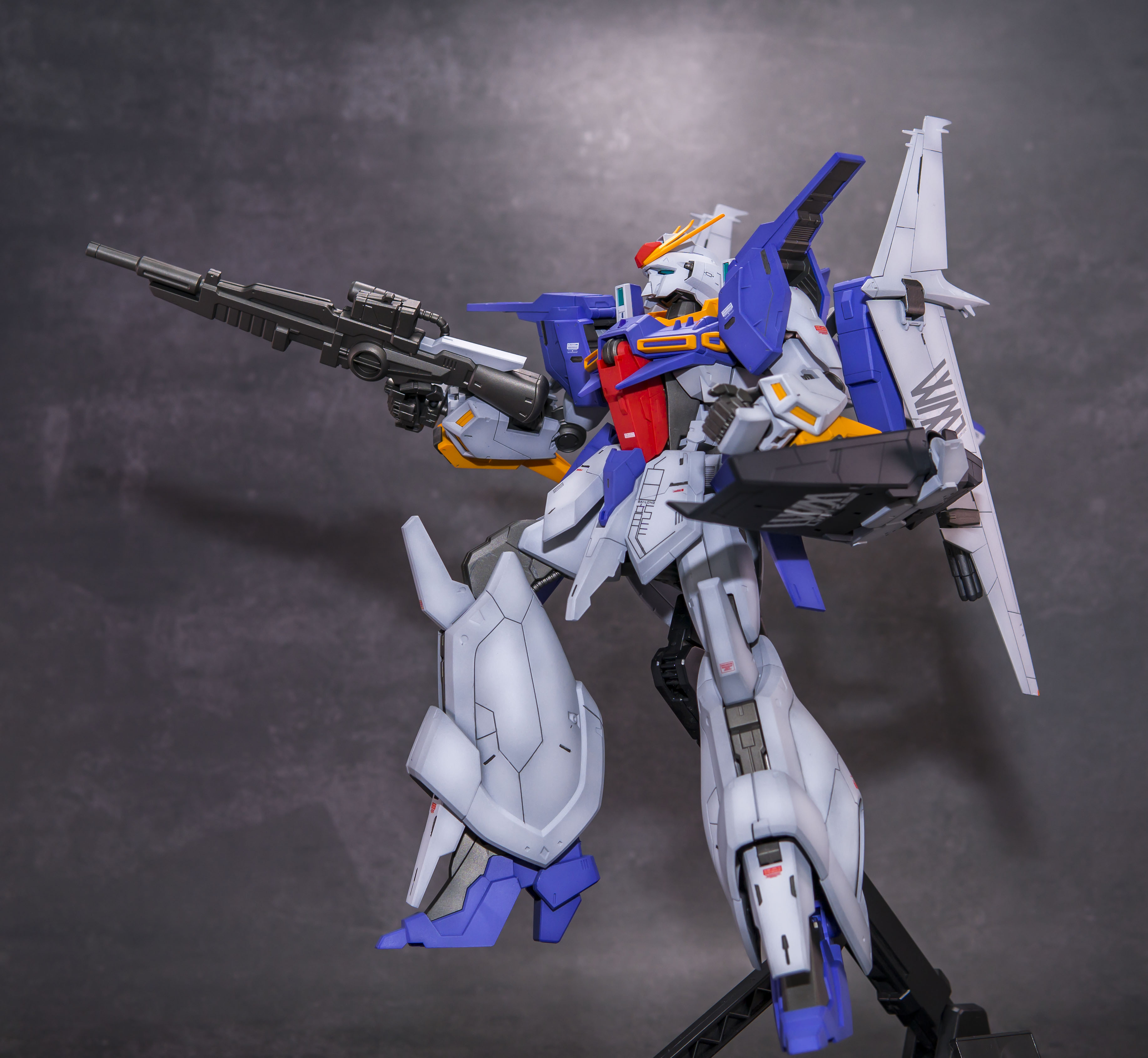 技术交流拼装re100高达林德虫gundamlindworm完成