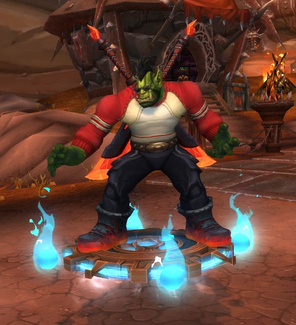 狂暴战幻化动感兽人