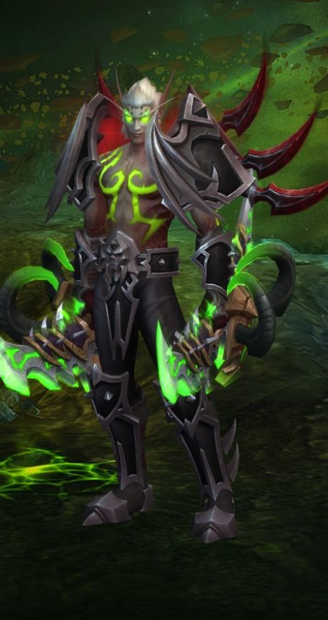 关于我血精灵男幻化这事儿